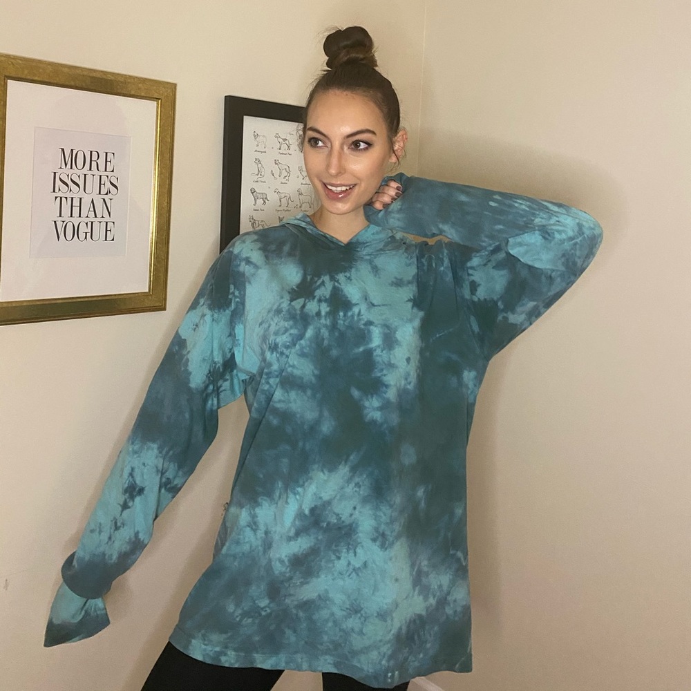 Comfort Colors Teal Hoodie